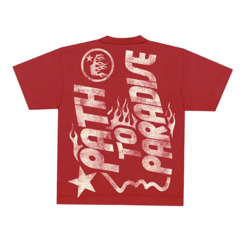 Hellstar Short Sleeve Tee Shirt Blood Red