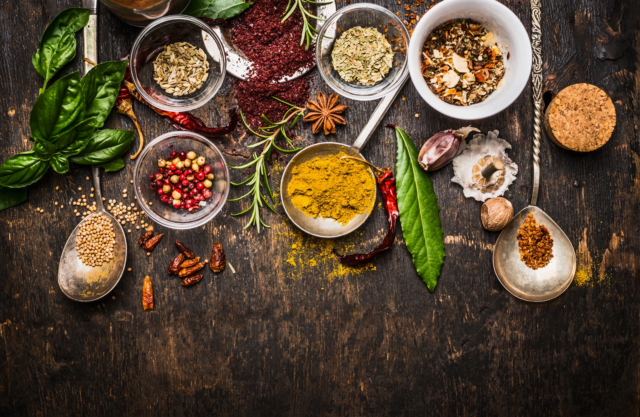 What spice is good for high blood?