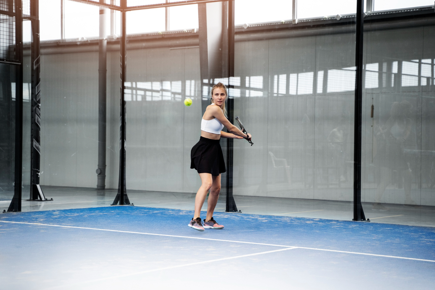 a girl in a squash court suppliers Dubai