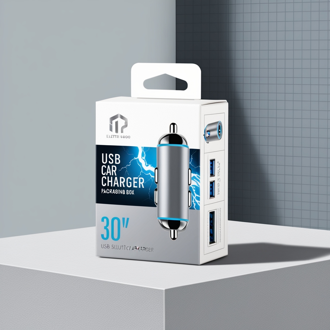 USB Car Charger Packaging Boxes