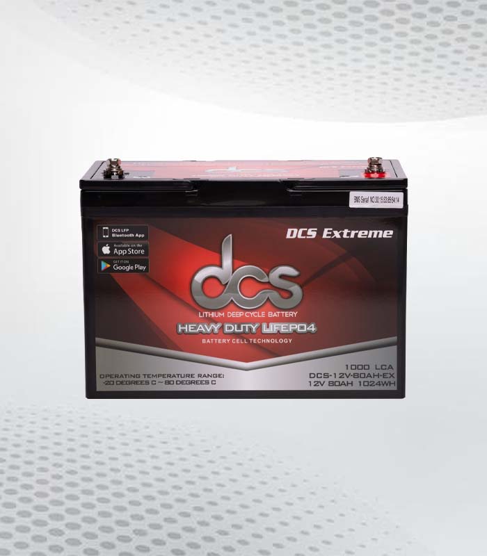  batterie DCS 80 Ah Extreme