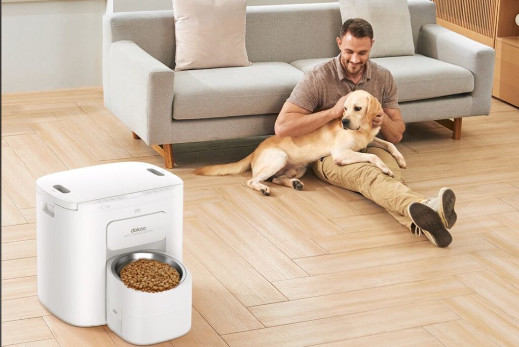 dokoo automatic dog feeder