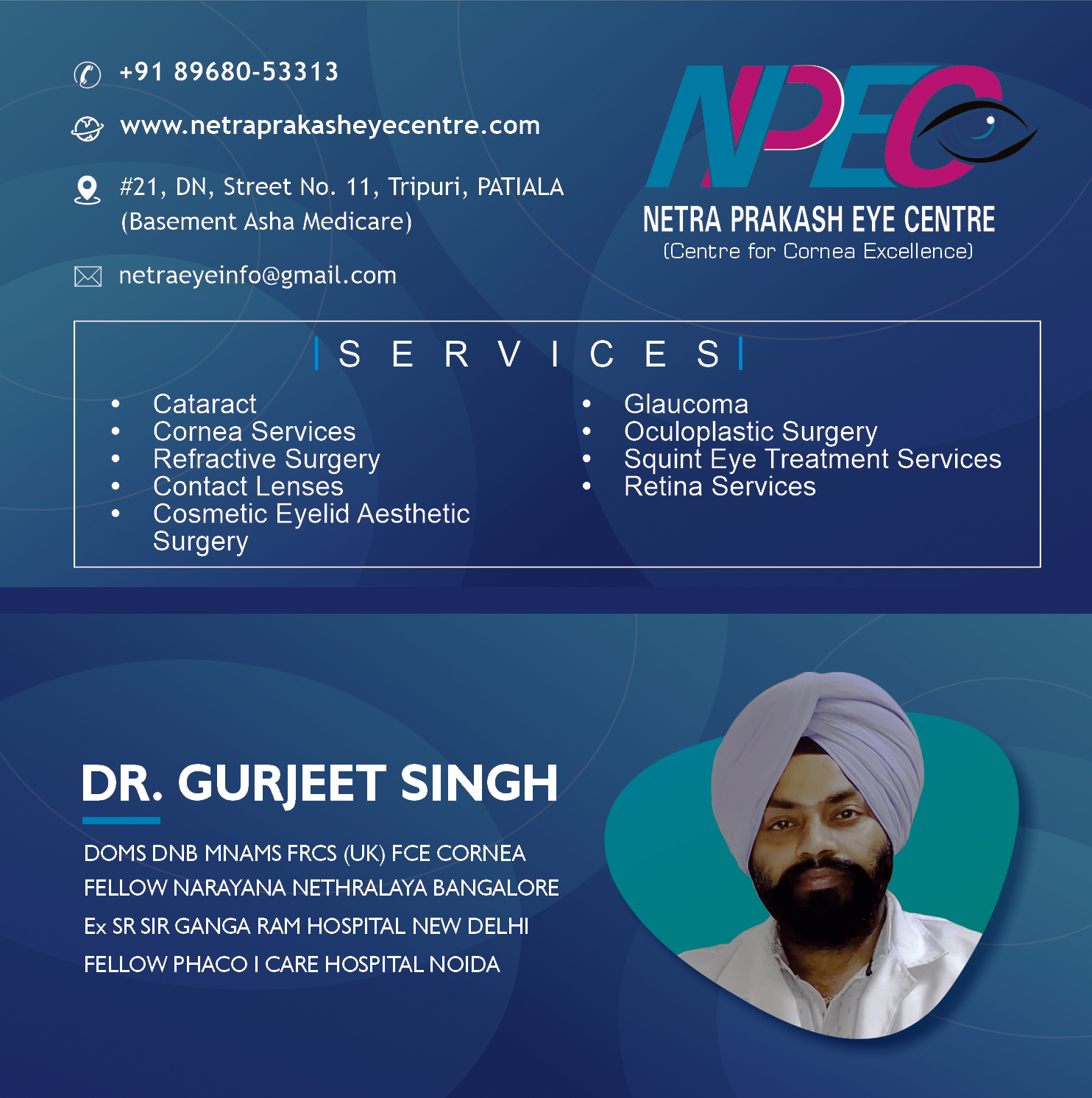 Netra Prakash Eye Centre: Your Trusted Choice for Comprehensive Eye Care in Patiala