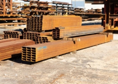 Square steel tubing